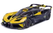 Bburago 1:18 Bugatti Chiron Bolide Diecast Model Racing Car Yellow New in Box