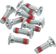 STOBAZA 10pcs Motorcycle Bike Disc Brake Screws Easy Installation for Various Models Ensuring Safety on City and Mountain Roads