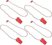 Treadmill Safety Key, 4Pcs Universal Treadmill Magnetic Emergency Stop Switch Replacement, Treadclimber Safety Switch with Clip, Running Machine Emergency Stop Key, Treadmill Parts
