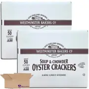 Westminster Soup & Chowder Oyster Crackers Value Pack | .5 Oz Bag | 50 Count Box