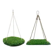 Parrot Turf Hammock Climbing Toy for Hamster Pet Bed Hanging Swing for Small Pet
