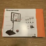SKLZ Pro Portable Mini Basketball Hoop Backboard System 7' Adjustable Rim Goal
