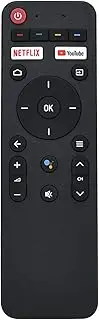 HTR-U28 Voice Remote Control Replacement for Kogan Smart TV KALED32RH9000SUA KALED58RU9210SUB RCKGNTVU002 U002 KALED32RF9100SUA KALED43RF9000SUA