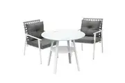 Livsip Outdoor Dining Set 2 Seater Patio Furniture Rattan
