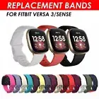 Replacement Bands For Fitbit Versa 3/Sense Watch Strap Band Silicone Wristbands
