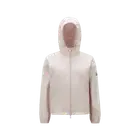 (W) Moncler Tyx Hooded Rain Jacket Pale Peach Pink - 23SS