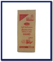 MaxValu Hand Pallet Wrap Clear 3 kg Per Roll - (4 Rolls Per Box)