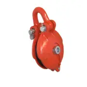 Bail Snatch Block Hoist Rigging Shackle Pulley Size 3 Inch WLL 1.5 Ton