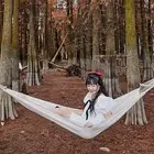 Outdoor Hammock Wear-resistant Portable Sturdy Rope Outdoor Hammock Compact