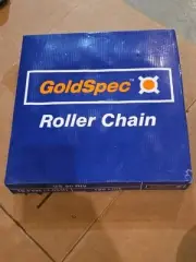 GoldSpec Roller Chain 80 RIV 120 LINK 10 FT, 1" Pitch New Priority Mail Shipping