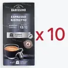 100 pods BARISSIMO Coffee Capsules ESPRESSO RISTRETTO Nespresso Compatible ALDI