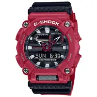 在飛比找momo購物網優惠-【CASIO 卡西歐】G-SHOCK 雙顯 男錶 電子錶 橡