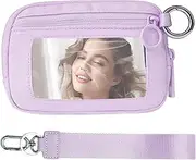[Mendoule] Small Wallet for Women - Fashion Purse Womens Wallet - Coin Pocket Waterproof with ID Window, Zipper Pouch for Women Girls