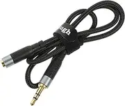 ibasenice 3pcs Audio Cable Extension Cord Male to Female Aux Connector Earphone Audio Wire for Speakers Mixers and High-Fidelity Signal Transmission