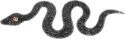 Angoily Snake Shaped Rhinestones Applique Patch Iron DIY Clothing Accessory for Custom Garments Bags and Wedding Easy Application No Sewing Required