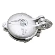 Snatch Block, Yarding Block Wire Rope Cable Pulley for 4.5 Tons - 5"