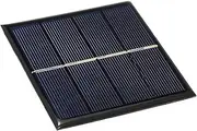 Daseeme Smart Solar Battery Carger 1W/2V Solar Charger for 1.2V AA Battery Polycrystalline Silicon Epoxy Solar Panel