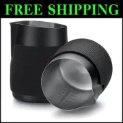 Handleless Milk Frothing Pitcher - 20.3 oz Stainless Steel - Precision Pouring