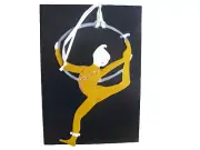 Cirque Du Soleil Signed by Judie Bomberger HP Metal ALEGRIA Ornament NIP