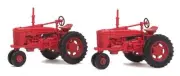 Walthers SceneMaster 1/87 HO Scale FARM TRACTOR 2-PACK 1950s Rural Scenes Layout