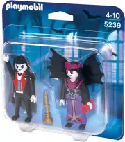 Playmobil 5239 Duo Pack Vampires Man Woman Set Figures Halloween Wing NEW SEALED