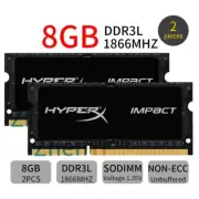16GB 2x 8GB DDR3L 1867Mhz For Apple iMac 5K Late 2015 iMac17,1 Laptop Memory BT