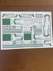 1:64 Dubai Police decal pack- MyCustomHotWheels