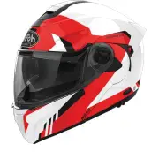 Helmet Specktre Clever Red Modular Helmet