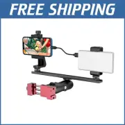 Durable Aluminum Fence Camera Holder for GoPro & Insta360 - 360° Rotation