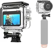 Coyktonty Dive Case/Waterproof case for Insta360 GO 3S/GO 3,45 M Underwater Filming Accessory with Bracket and Screws