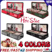 Christmas Xmas Wrapping Paper Storage Bag Tidy Gift Wrap Organizer Decoration D7