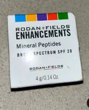 Rodan And Fields Enhancements Mineral Peptide Powder