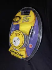 MadCatz GameCube 6ft Controller Extension Cable - Black End Clear Cable