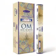 Satya Hexa OM Incense Sticks Aroma Fragrance Box W/ 120 sticks