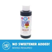 Hypothermias CHOCOLATE Flavor Syrup Snow Cone machine Concentrate UNSWEET