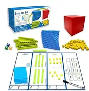 Educational Math Manipulatives | Manipulatives Cubes Toys Math Game - Counting Blocks Tens Hundreds Thousands, Educational Toys for Kindergarten 1st 2nd 3ed Grade