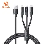 【MCDODO】麥多多 USB TO LIGHTNING/TYPE-C/MICROUSB 一分三充電線(120CM/CA-5790)