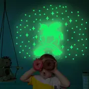 [Namly Design] Wallsticker - Rainbow and Unicorn / Glow in the Dark