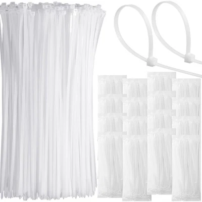 2000 Pcs 14 Zip Ties Heavy Duty Plastic Zip Wire 49 lb Tensile Strength UV Re...