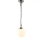 Celeste Pendant Light Antique Silver / Glass - ELPIM51747WHT