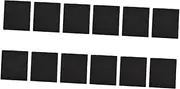 TOGEVAL 12pcs Litter Box Filter Cotton Smell Dog Supply Pad Cat Litter Rug Cat Litter Odor Pet Accessories Cat Litter Mat Cushions Replaceable Litter Multi-function Odor Charcoal