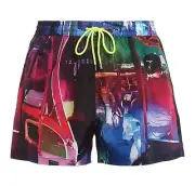 New PAUL SMITH Swimwear Men’s XL “Tuk-Tuk” Multicolor Swim Short NWT $175 USD