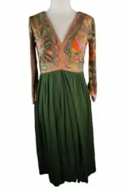 Emilio Pucci paisely maxi dress