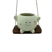 Swing Face Planter Pots Hangings Swinging Plant Pots Swing Face Planter Swinging