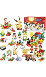 Advent Calender 2024 Building Blocks Set-24 Day Christmas Countdown Building