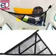 Universal Car Interior Ceiling Cargo Net Top Storage Mesh Pouch For SUV Van Cab