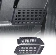 LLKUANG Rear Seat Side Storage Panel Storage Box Accessories Fit for Toyot@ FJ Cruiser 2007-2021 SUV Aluminum Alloy Rear Storage Tray Organizer Storage Panel,2PCS