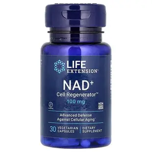[iHerb] Life Extension NAD+Cell Regenerator，100 毫克，30 粒素食膠囊