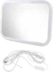 TENOL Car Mirror Rear Facing Shatterproof Backseat Mirror Clear Wide Angle View Stable 360° Rotation Infant Travel Essential