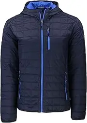 [Cutter & Buck] Rainier Primaloft Eco Mens Full Zip Hooded Jacket